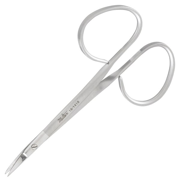 Iris Ribbon Scissors, 3.75in, Curved